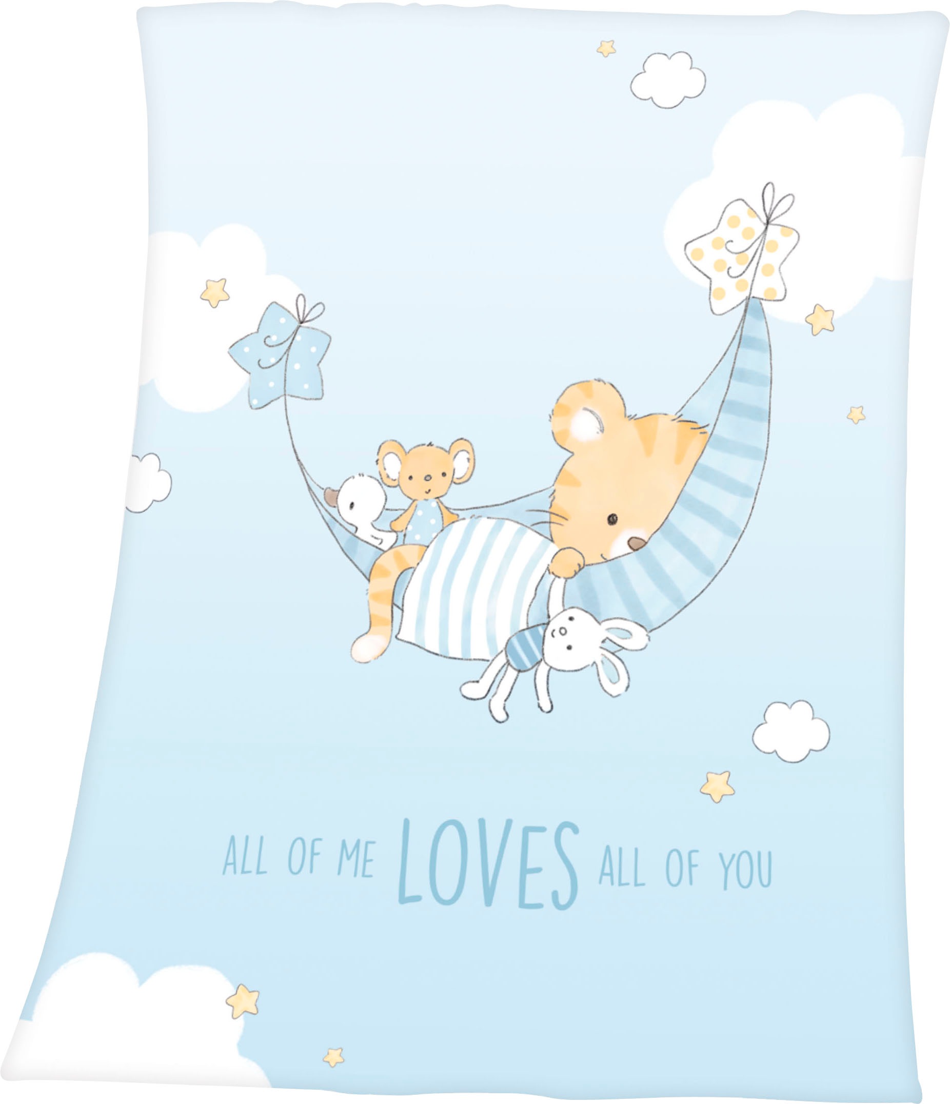 Baby Best Babydecke »Little Tiger«, mit niedlichem Tiger-Motiv, Kuscheldecke von Baby Best