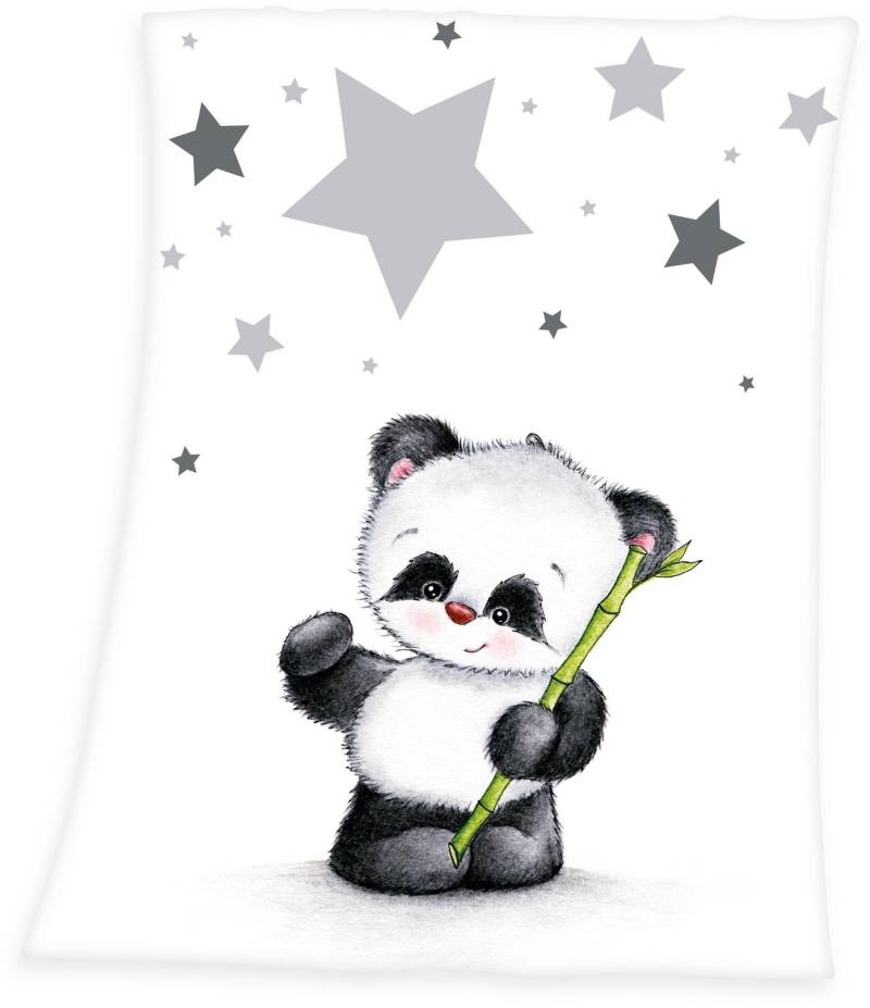 Baby Best Babydecke »Fynn Panda«, mit Panda-Motiv, Kuscheldecke von Baby Best