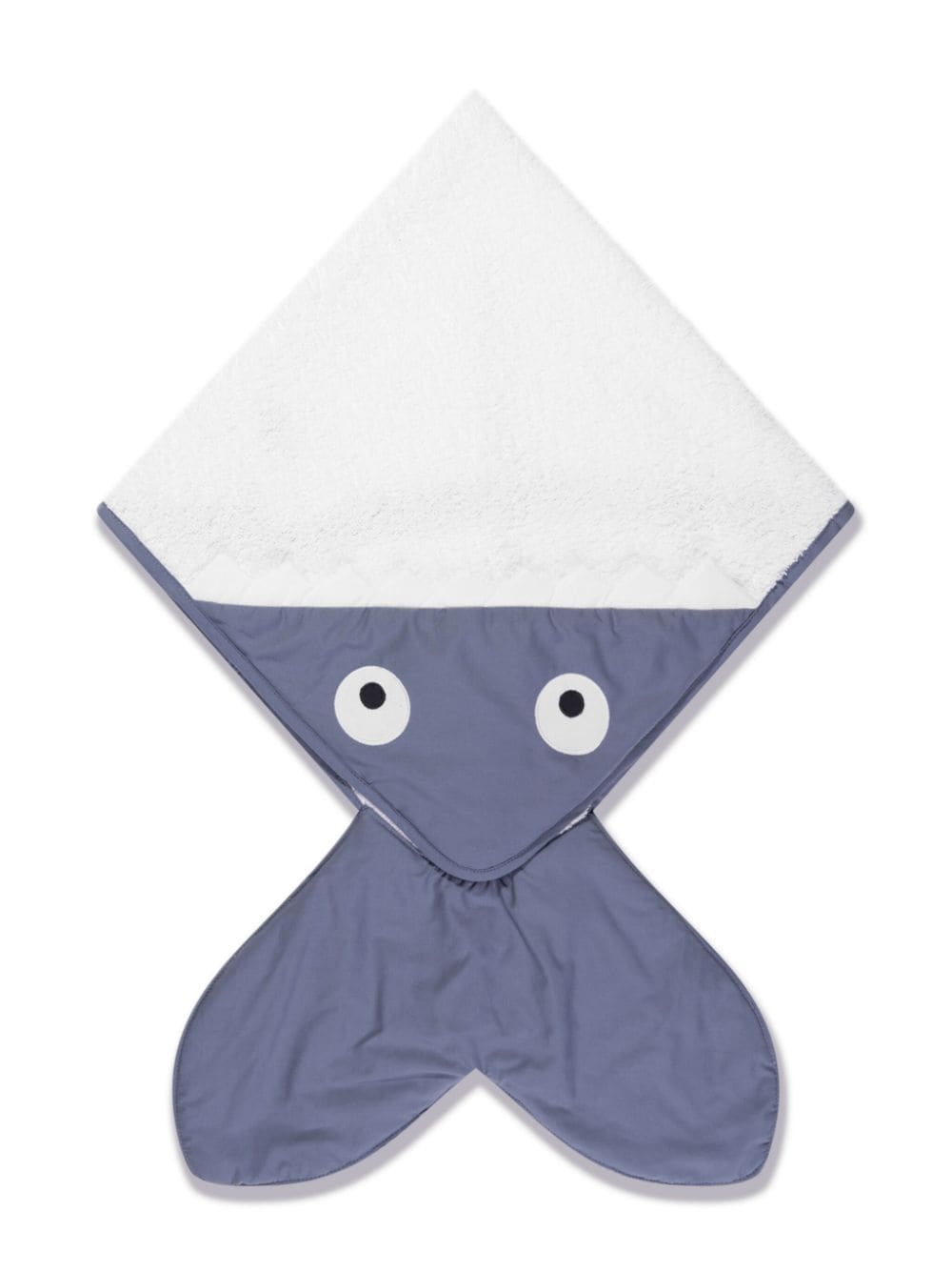 Baby Bites shark cotton towel - Blue von Baby Bites