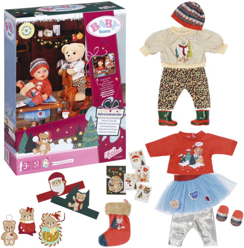 Baby Born Spielzeug-Adventskalender »Baby Born®«, ab 3 Jahren von Baby Born