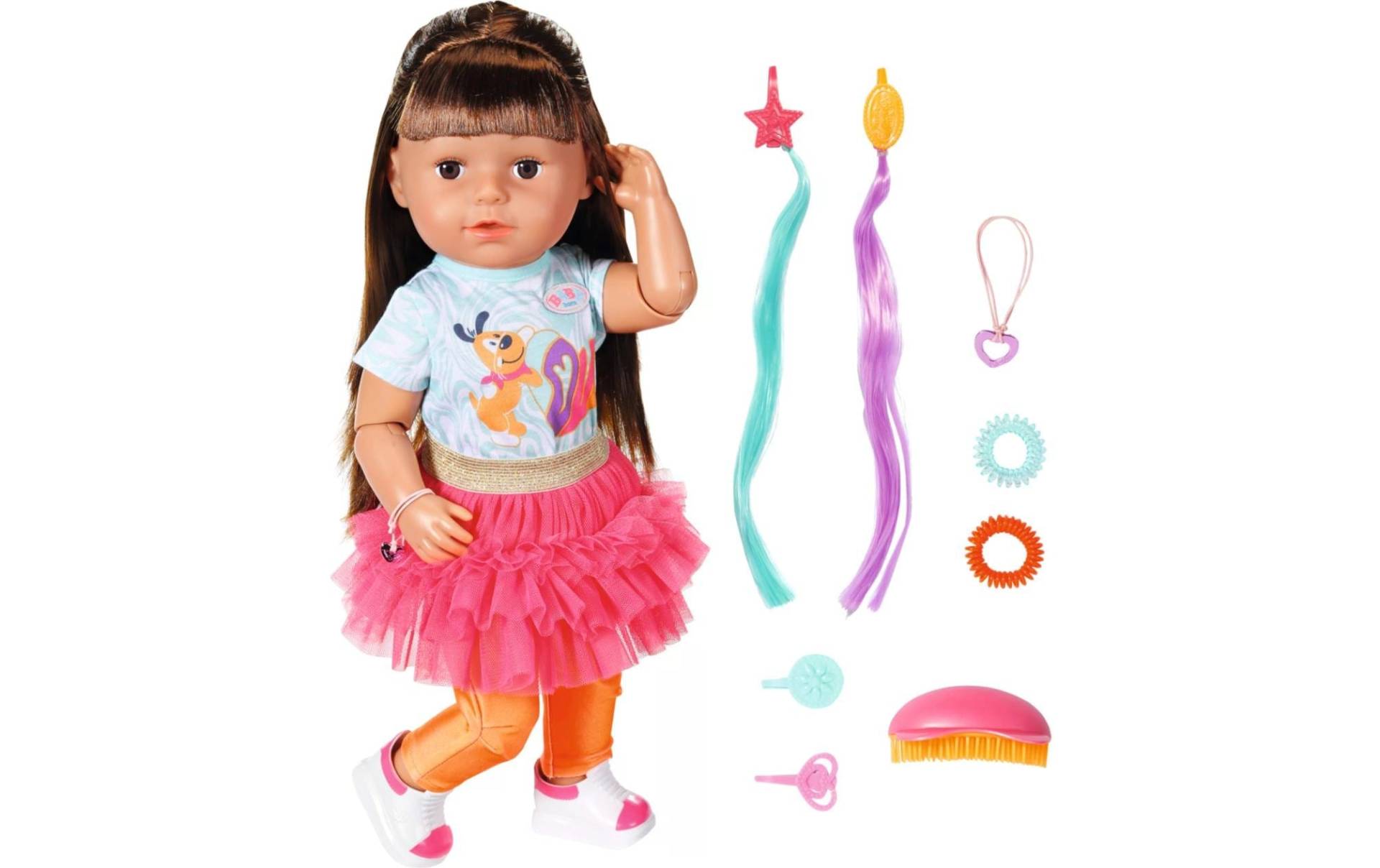 Baby Born Anziehpuppe »Sister Play & Style 43 cm brunette« Baby Born Anziehpuppe »Sister Play & Style 43 cm brunette« von Baby Born