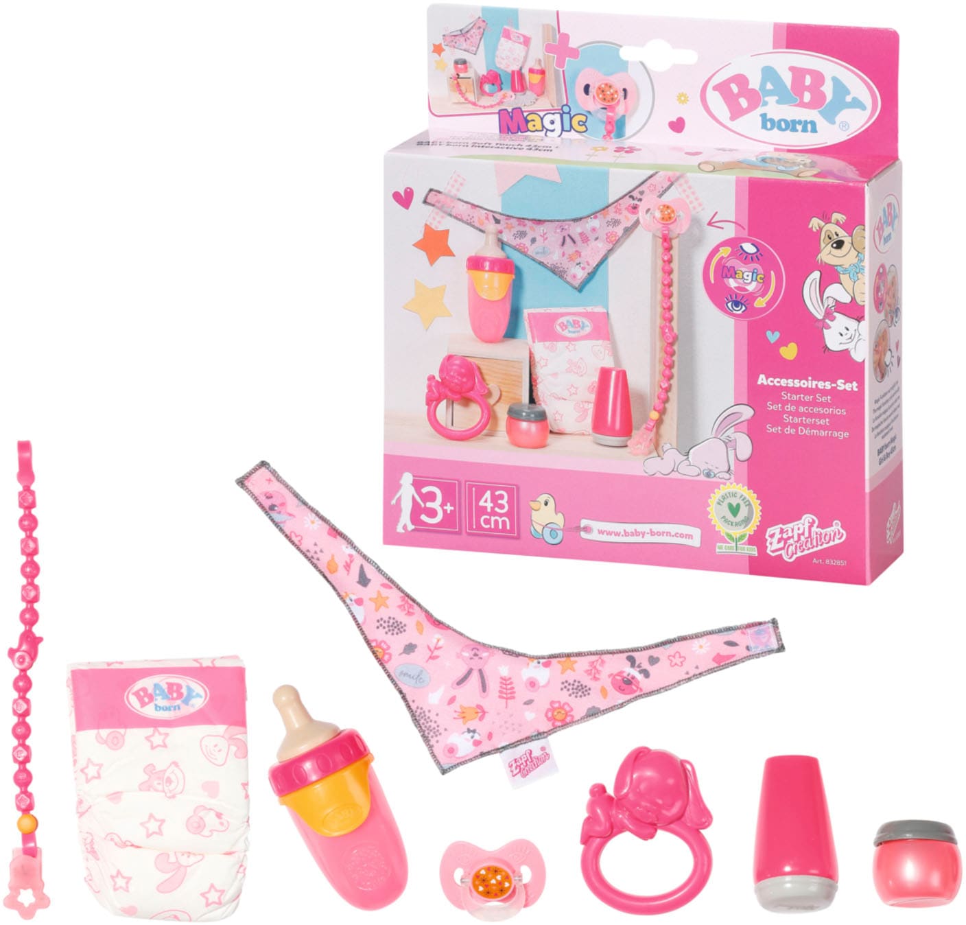 Baby Born Puppen Accessoires-Set von Baby Born