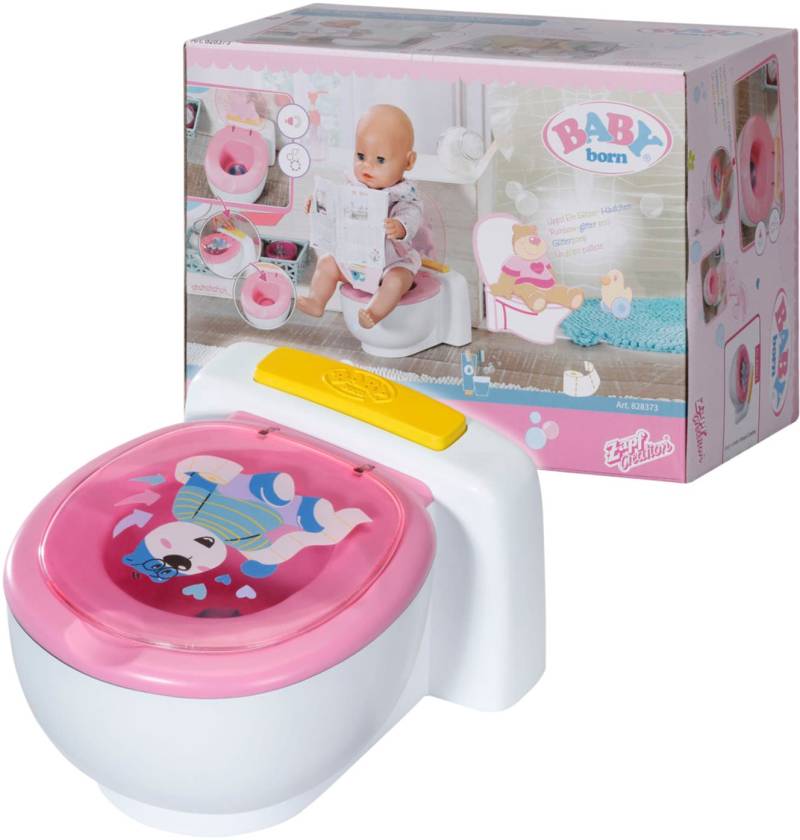 Baby Born Puppen Toilette »Bath«, mit Sound von Baby Born