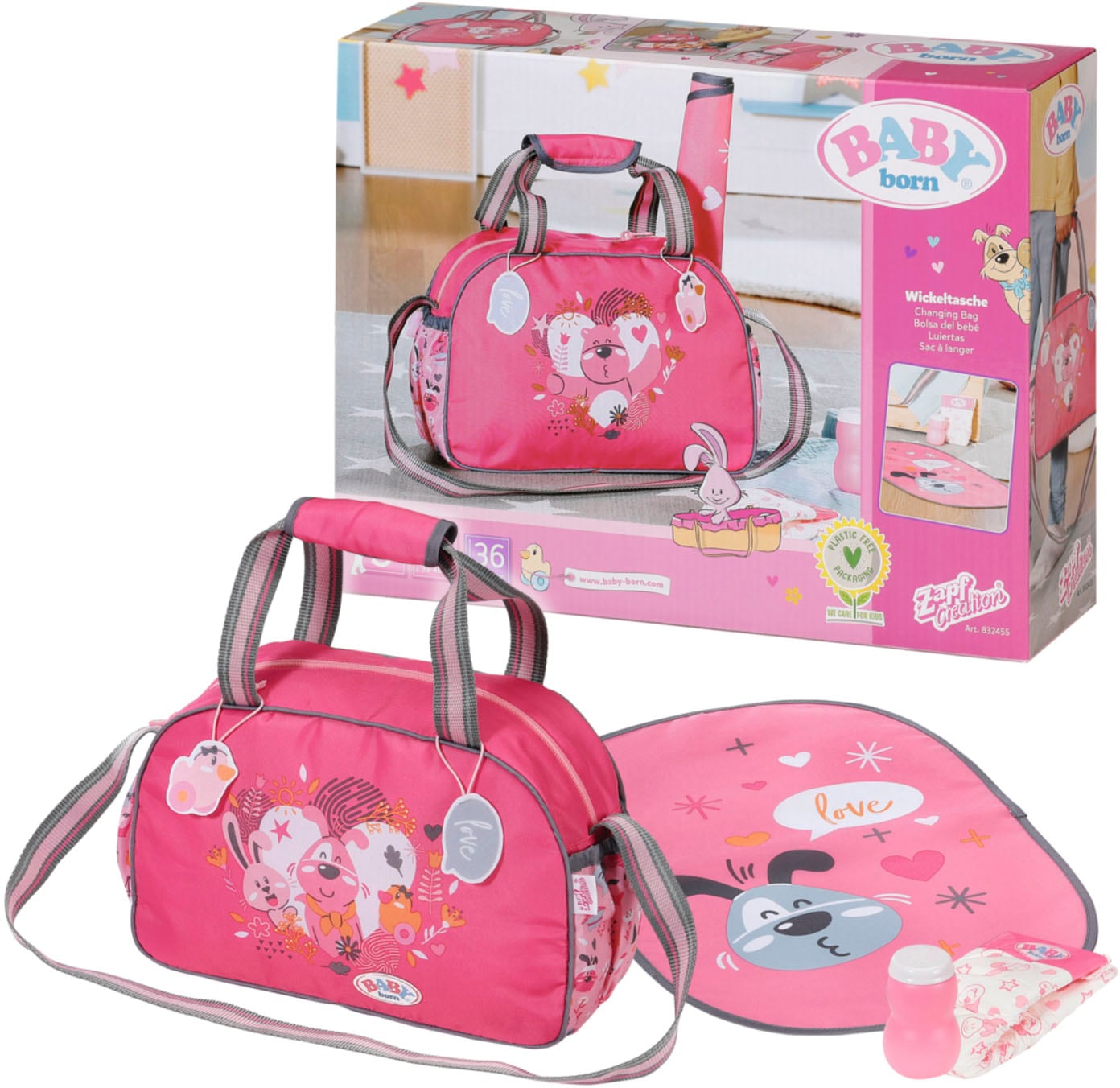Baby Born Puppen Wickeltasche »mit Wickelunterlage« Baby Born Puppen Wickeltasche »mit Wickelunterlage« von Baby Born