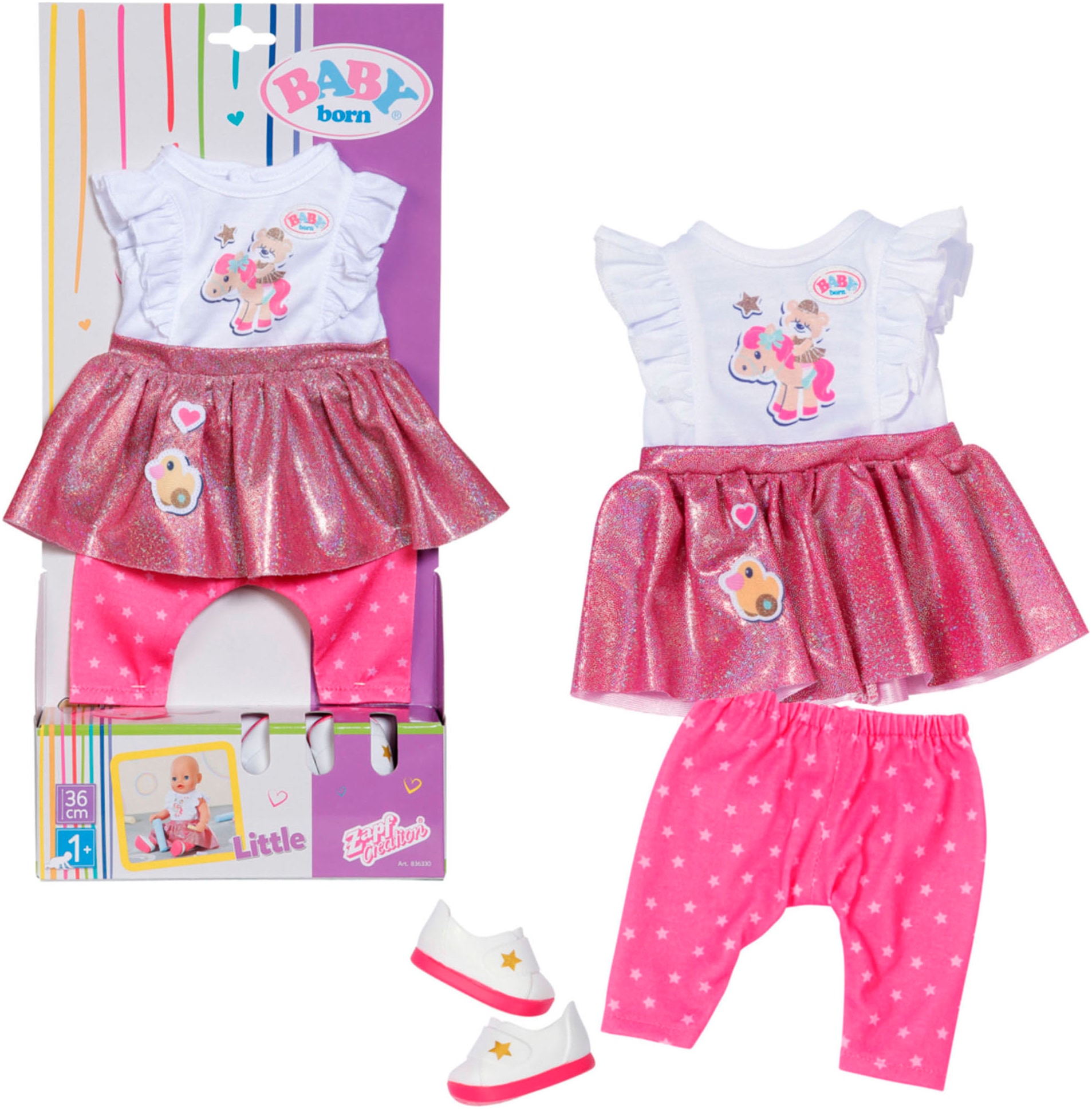 Baby Born Puppenkleidung »Baby born Little, Lieblingsoutfit, 36 cm« Baby Born Puppenkleidung »Baby born Little, Lieblingsoutfit, 36 cm« von Baby Born