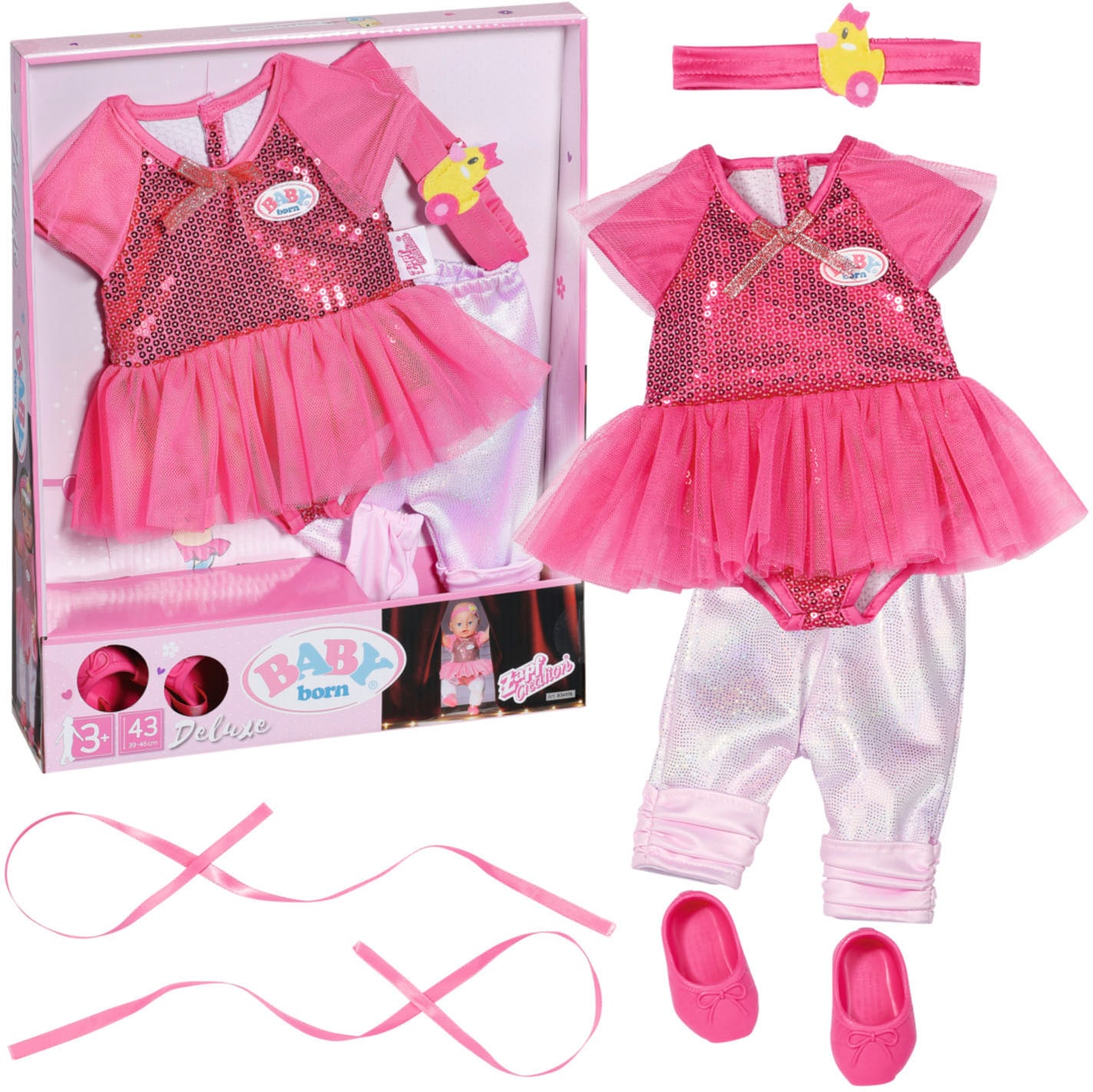 Baby Born Puppenkleidung »Deluxe Ballerina, 43 cm« Baby Born Puppenkleidung »Deluxe Ballerina, 43 cm« von Baby Born