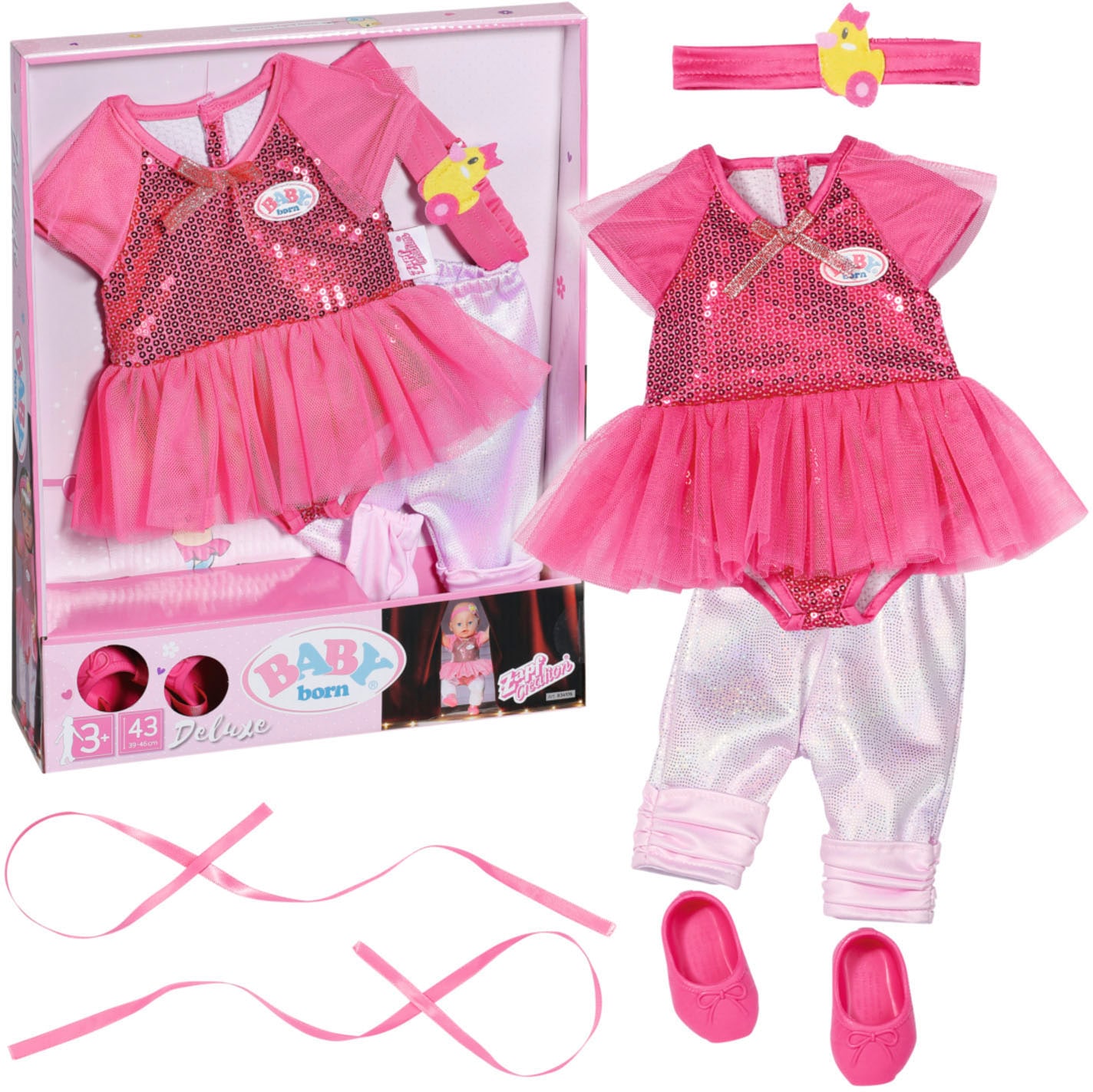 Baby Born Puppenkleidung »Deluxe Ballerina, 43 cm« von Baby Born