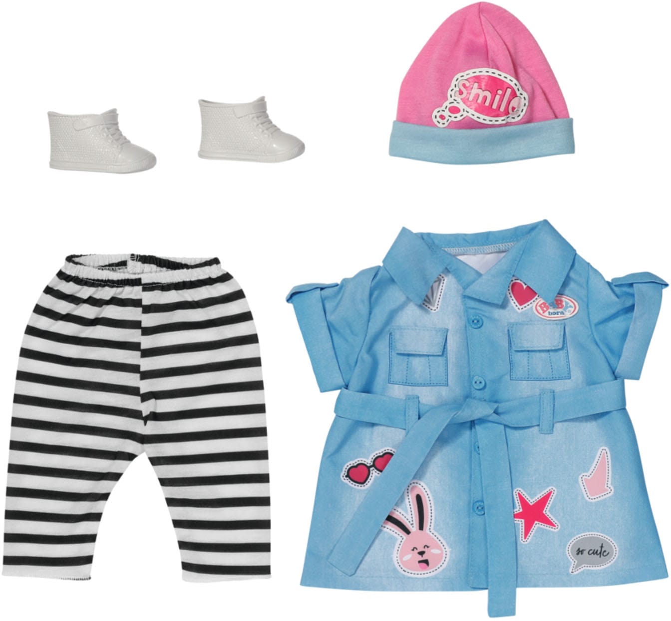 Baby Born Puppenkleidung »Deluxe Jeans Kleid, 43 cm« Baby Born Puppenkleidung »Deluxe Jeans Kleid, 43 cm« von Baby Born