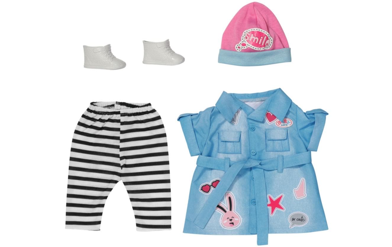Baby Born Puppenkleidung »Deluxe Jeanskleid 43cm« Baby Born Puppenkleidung »Deluxe Jeanskleid 43cm« von Baby Born