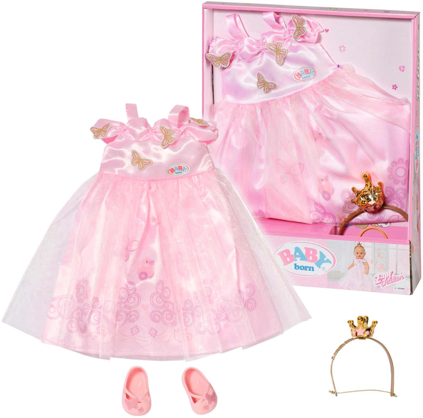 Baby Born Puppenkleidung »Deluxe Prinzessin, 43 cm« Baby Born Puppenkleidung »Deluxe Prinzessin, 43 cm« von Baby Born