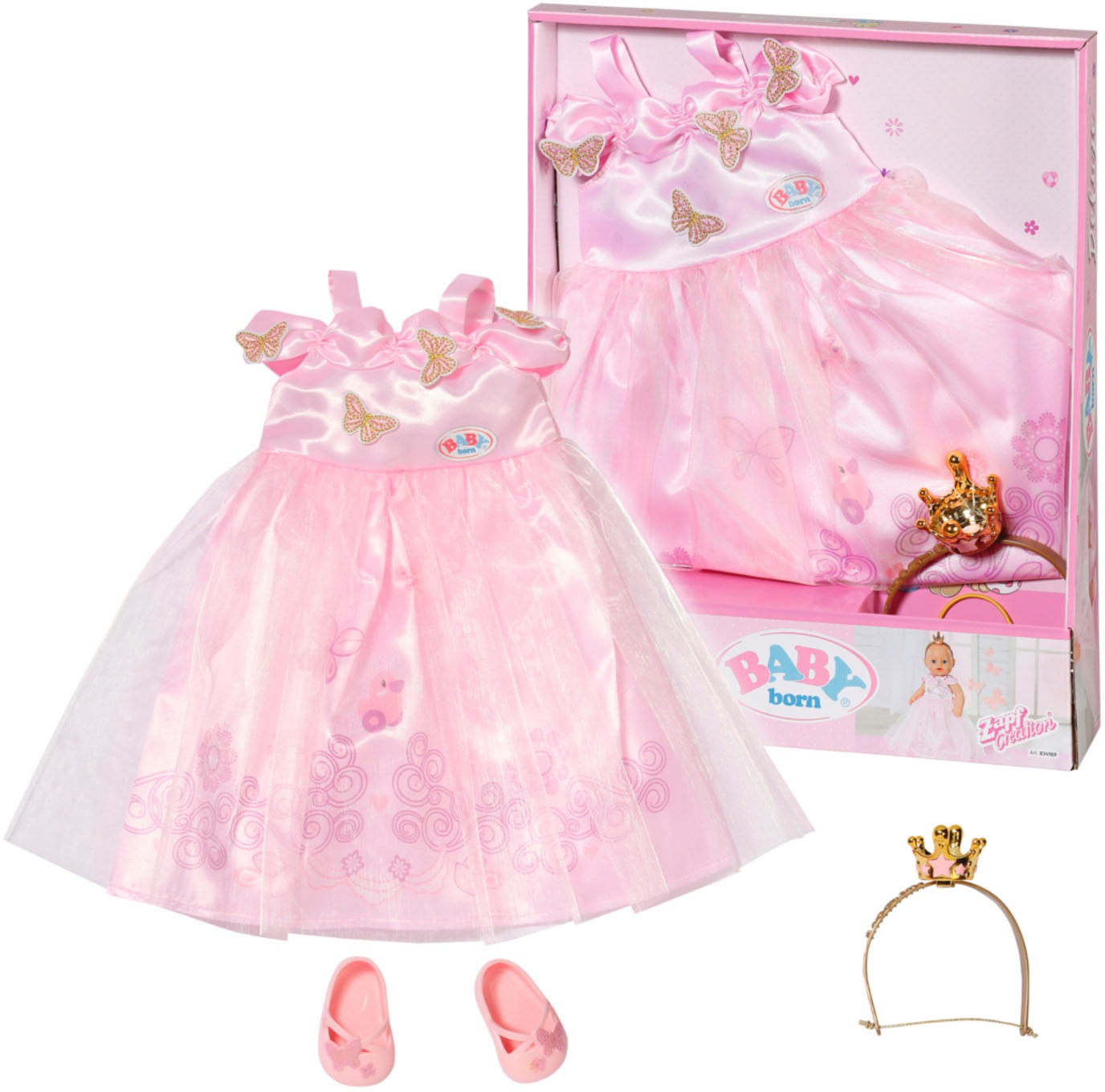 Baby Born Puppenkleidung »Deluxe Prinzessin, 43 cm« von Baby Born