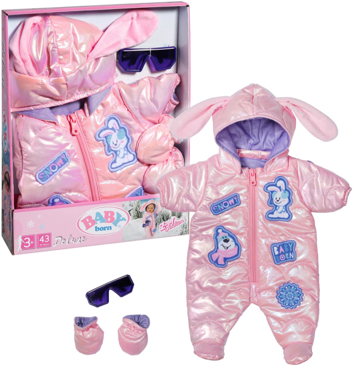 Baby Born Puppenkleidung »Deluxe Schneeanzug, 43 cm« Baby Born Puppenkleidung »Deluxe Schneeanzug, 43 cm« von Baby Born
