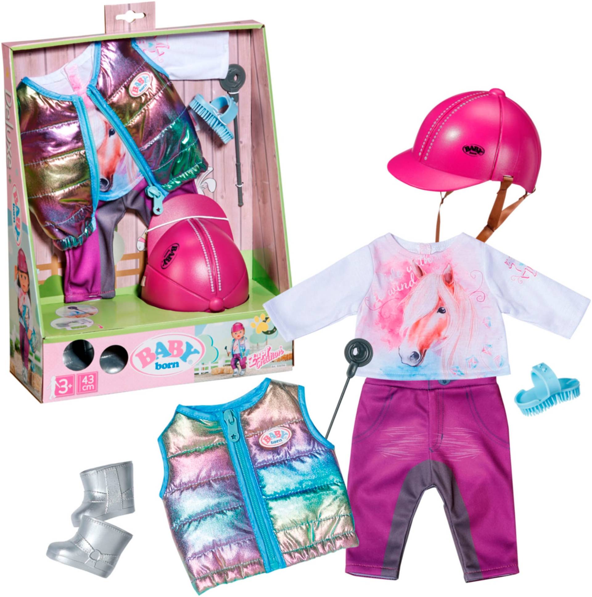 Baby Born Puppenkleidung »Reiter-Outfit 43 cm« Baby Born Puppenkleidung »Reiter-Outfit 43 cm« von Baby Born