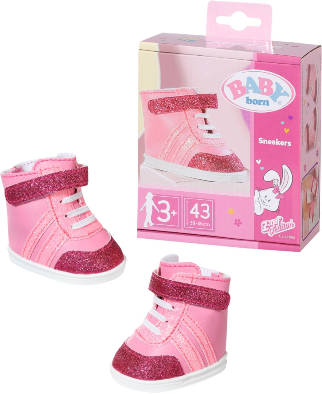 Baby Born Puppenkleidung »Sneakers pink, 43 cm« Baby Born Puppenkleidung »Sneakers pink, 43 cm« von Baby Born