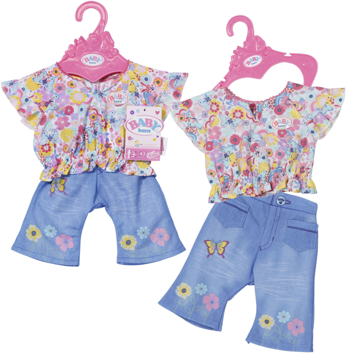 Baby Born Puppenkleidung »Trend Jeans, 43 cm«, mit Kleiderbügel Baby Born Puppenkleidung »Trend Jeans, 43 cm«, mit Kleiderbügel von Baby Born