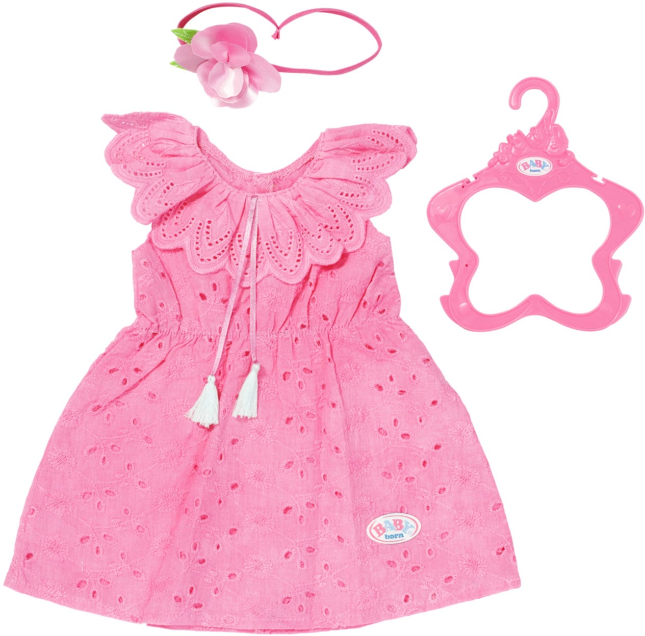 Baby Born Puppenkleidung »Trendy Blumenkleid, 43 cm«, mit Kleiderbügel Baby Born Puppenkleidung »Trendy Blumenkleid, 43 cm«, mit Kleiderbügel von Baby Born