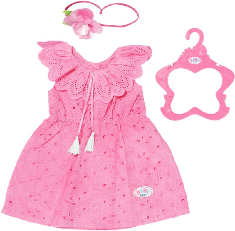 Baby Born Puppenkleidung »Trendy Blumenkleid, 43 cm«, mit Kleiderbügel von Baby Born