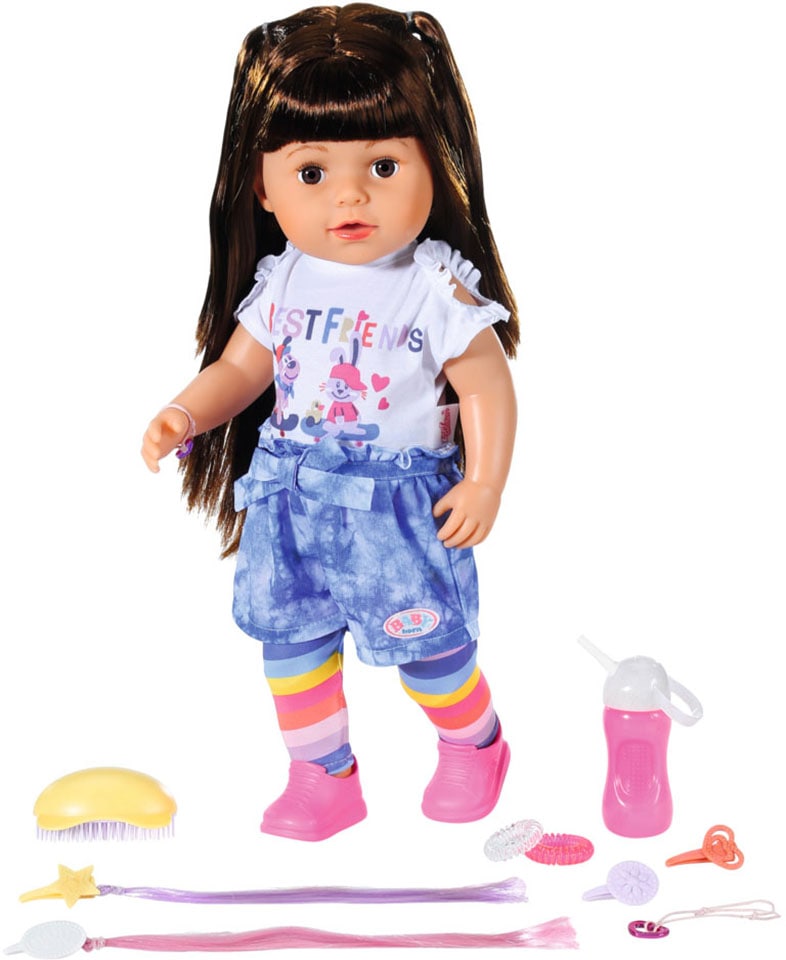 Baby Born Stehpuppe »Sister brunette, 43 cm« Baby Born Stehpuppe »Sister brunette, 43 cm« von Baby Born