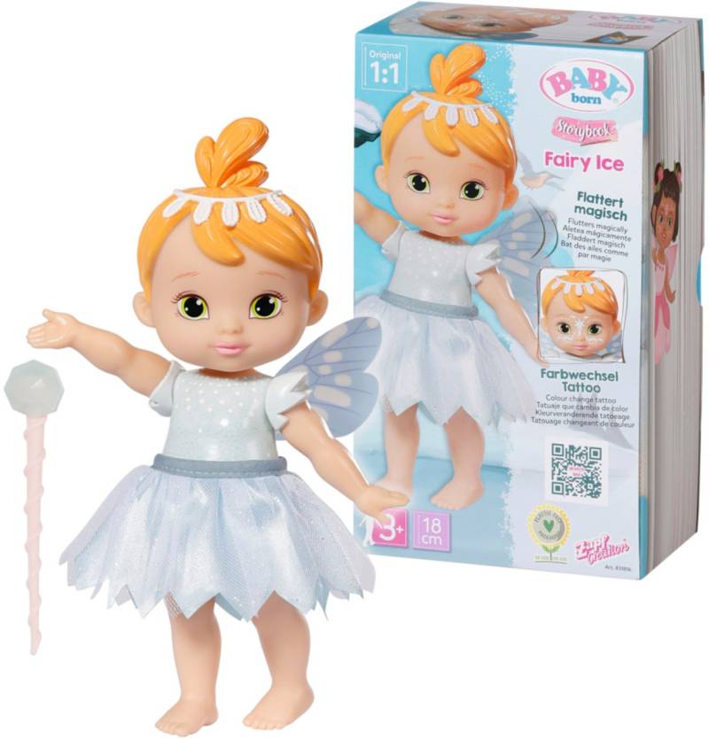 Baby Born Stehpuppe »Storybook Fairy Ice, 18 cm«, mit Lichteffekten von Baby Born