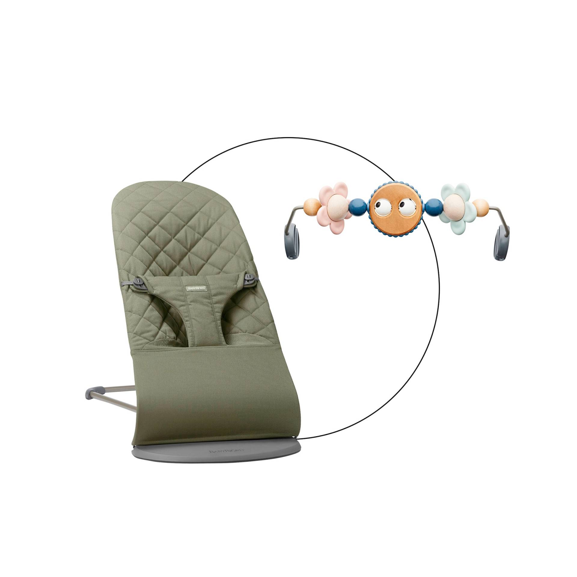 Bundle Babywippe Bliss Baumwollmix inlusive Spielbogen Bundle Babywippe Bliss Baumwollmix inlusive Spielbogen von BabyBjörn