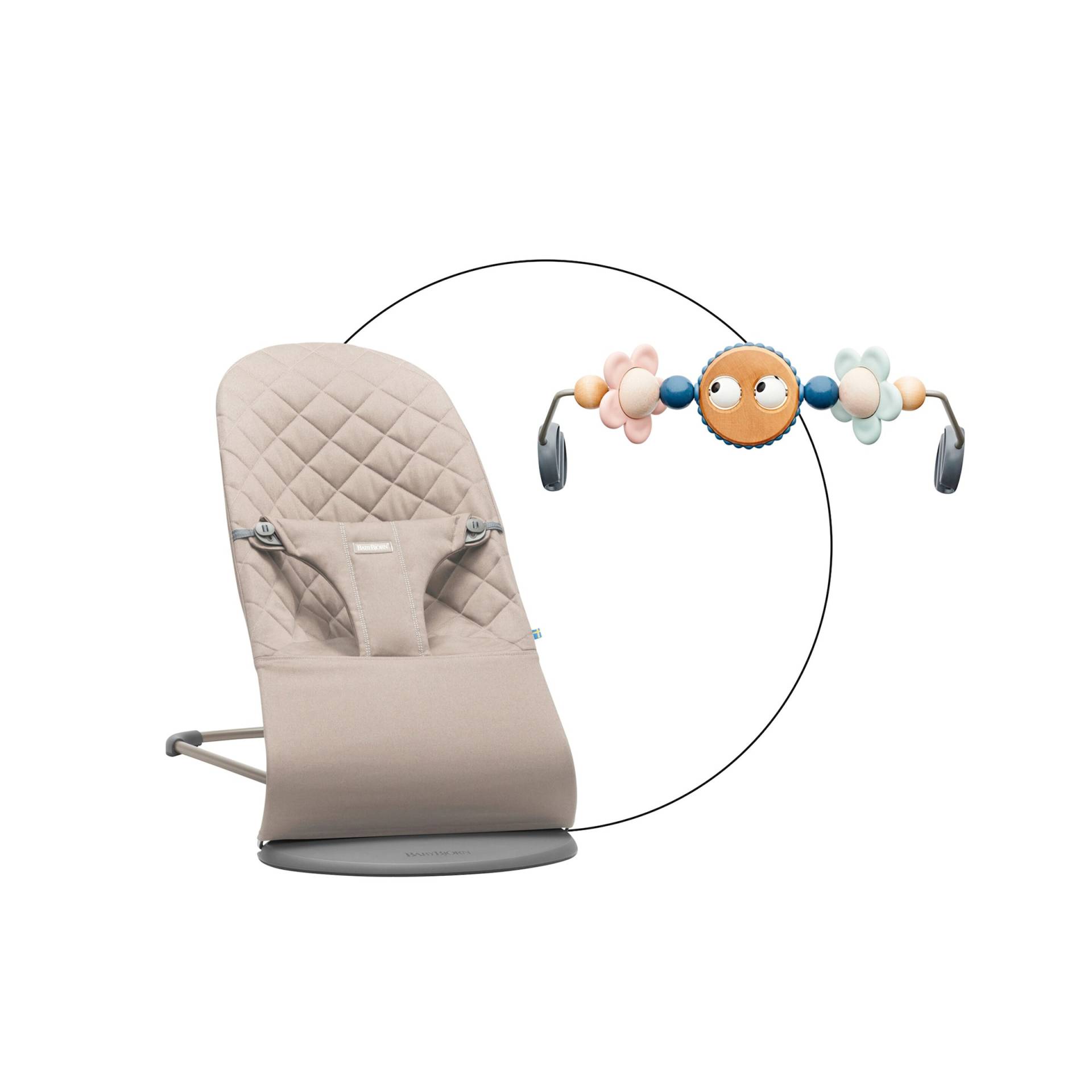 Bundle Babywippe Bliss gewebt inklusive Spielbogen Bundle Babywippe Bliss gewebt inklusive Spielbogen von BabyBjörn