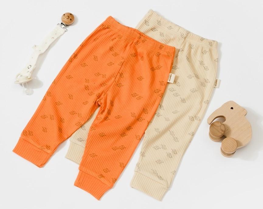 Hose, 2 Pack Unisex Apricot 62 von BabyCosy Organic