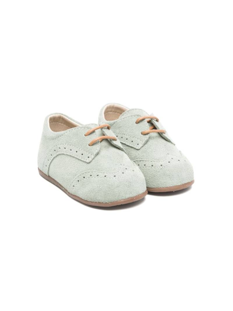 BabyWalker suede pre-walkers - Green von BabyWalker