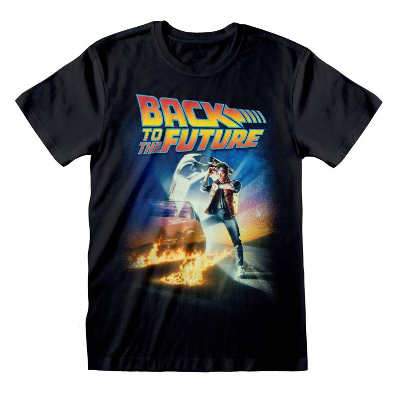 Tshirt Damen Schwarz M von Back To The Future