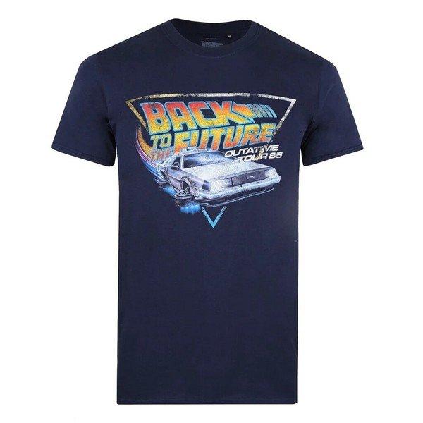 Tour Tshirt Herren Marine M von Back To The Future