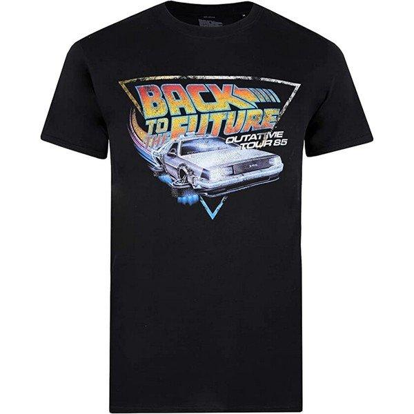 Tour Tshirt Herren Schwarz L von Back To The Future