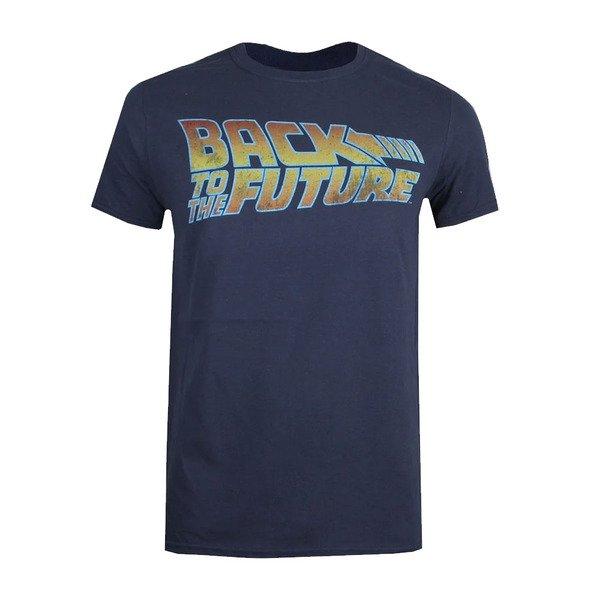 Tshirt Herren Marine XL von Back To The Future