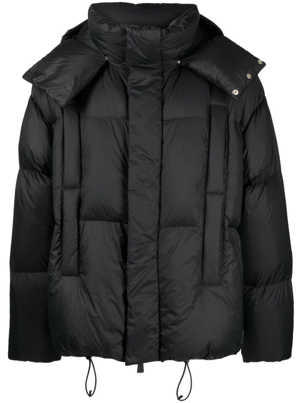 Bacon Andrew detachable-hood padded jacket - Black von Bacon