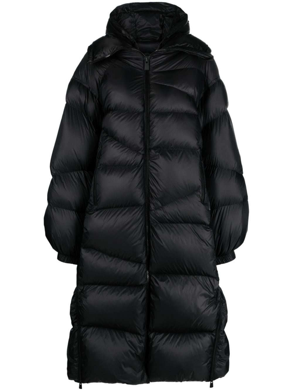 Bacon Double B Max WLT quilted hooded jacket - Black von Bacon