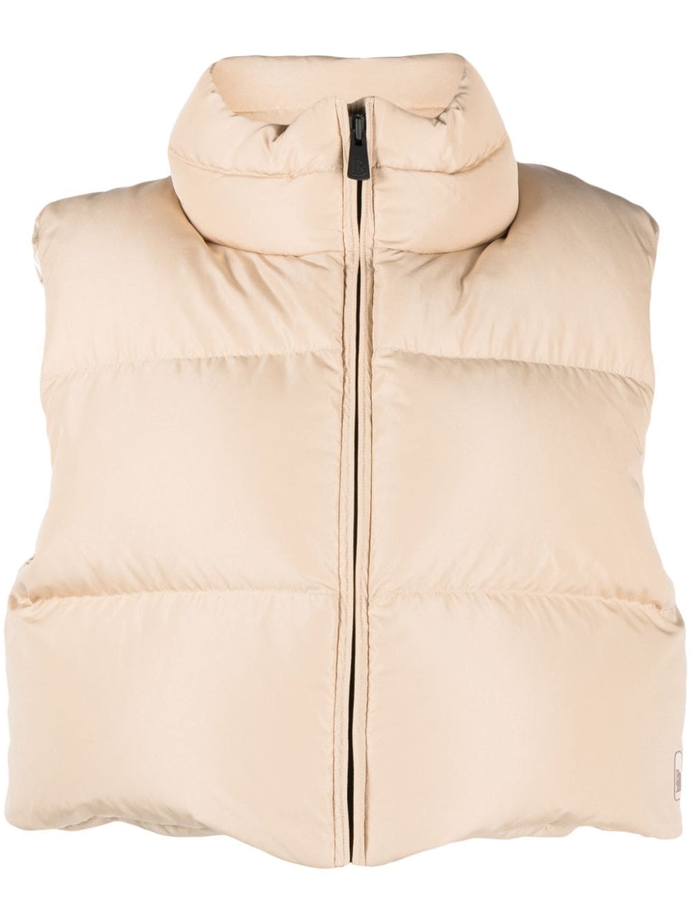 Bacon Ramon cropped padded gilet - Neutrals