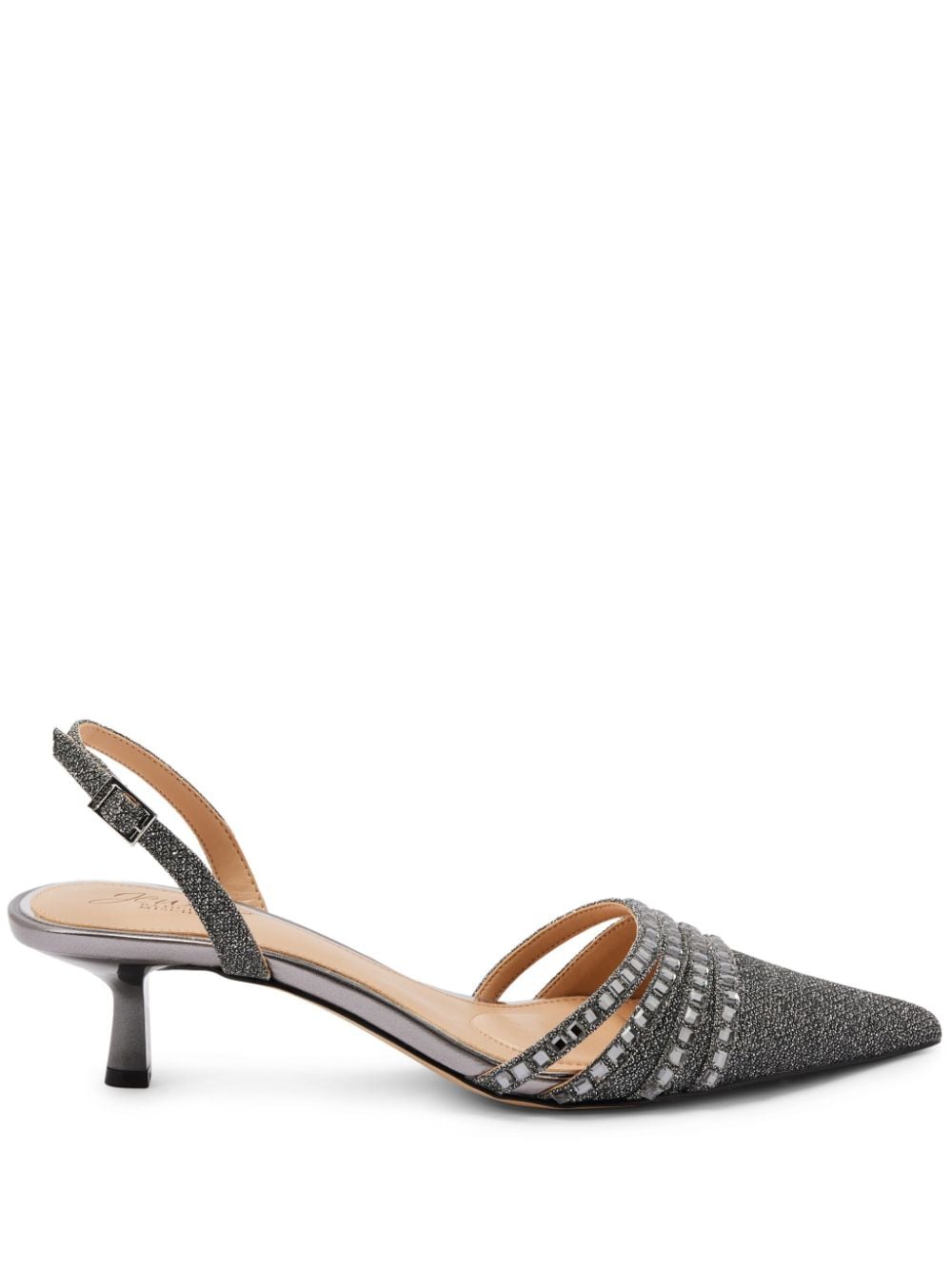 Badgley Mischka 50mm Katalina pumps - Silver von Badgley Mischka