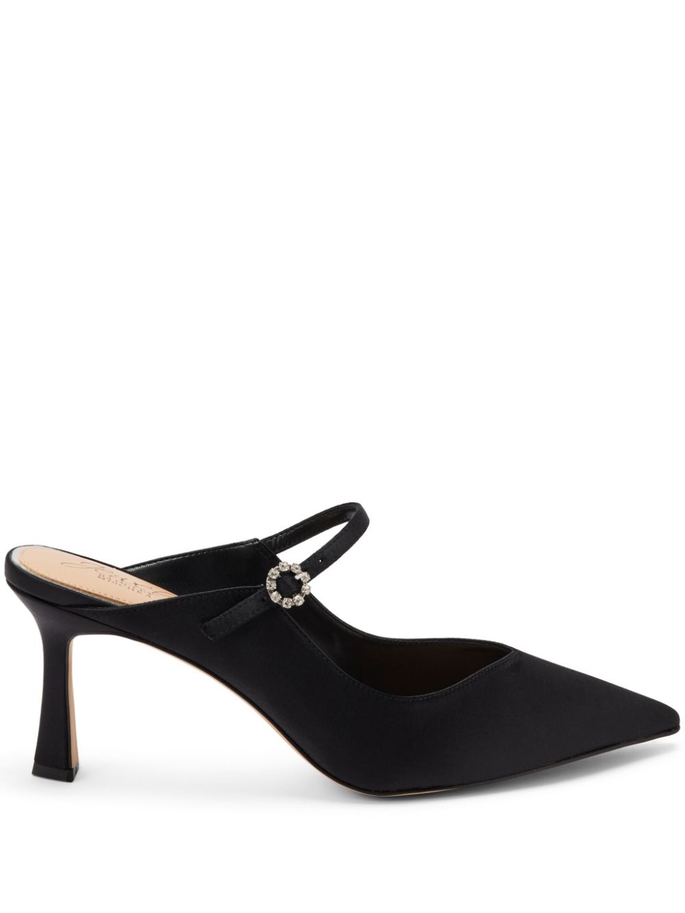 Badgley Mischka 75mm Kaylin pointed-toe mules - Black von Badgley Mischka