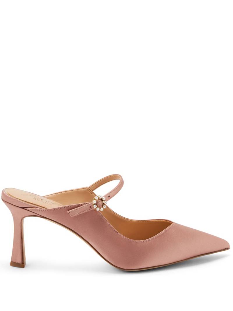 Badgley Mischka 75mm Kaylin pointed-toe mules - Pink von Badgley Mischka