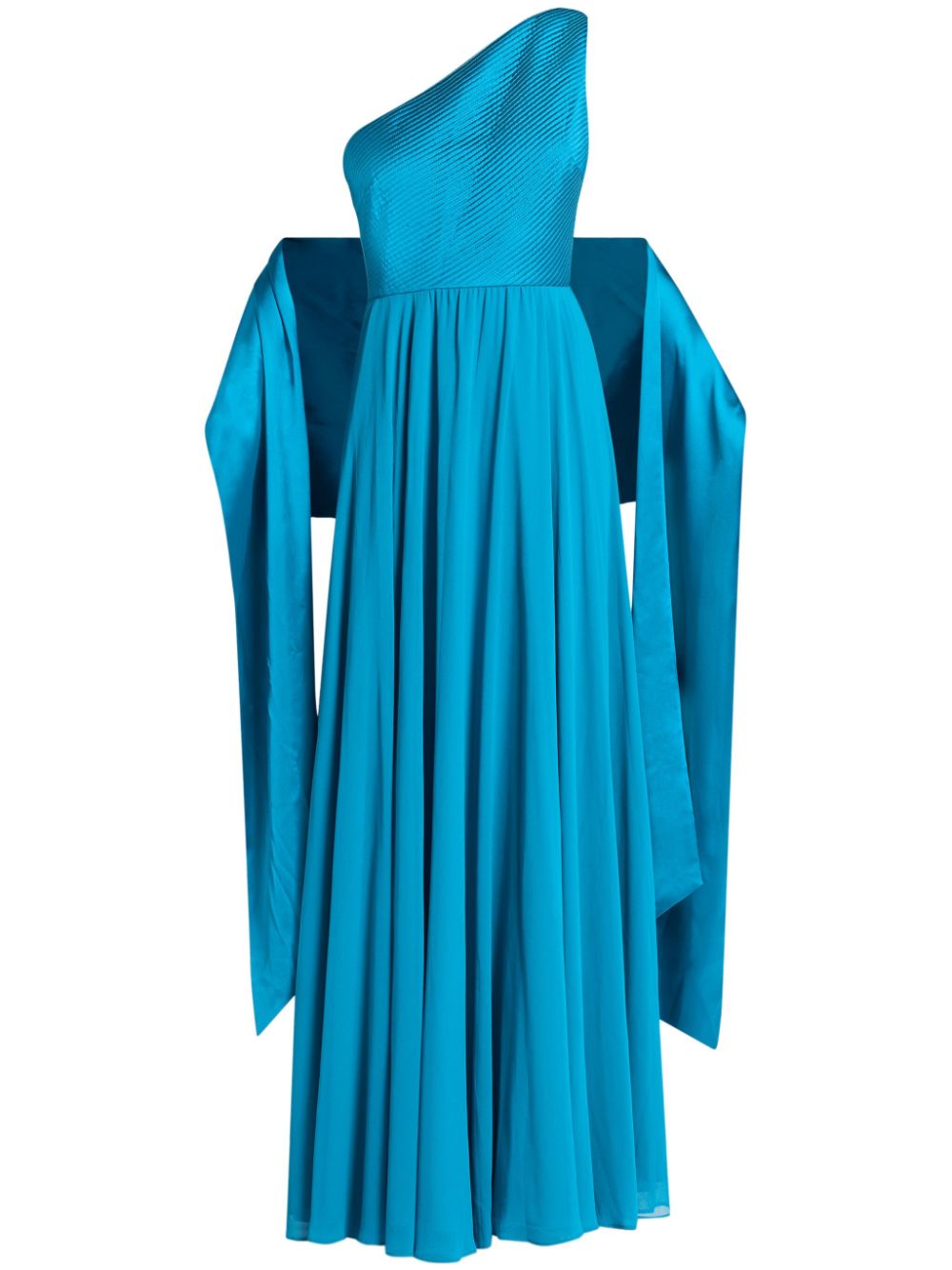 Badgley Mischka sash gown - Blue von Badgley Mischka