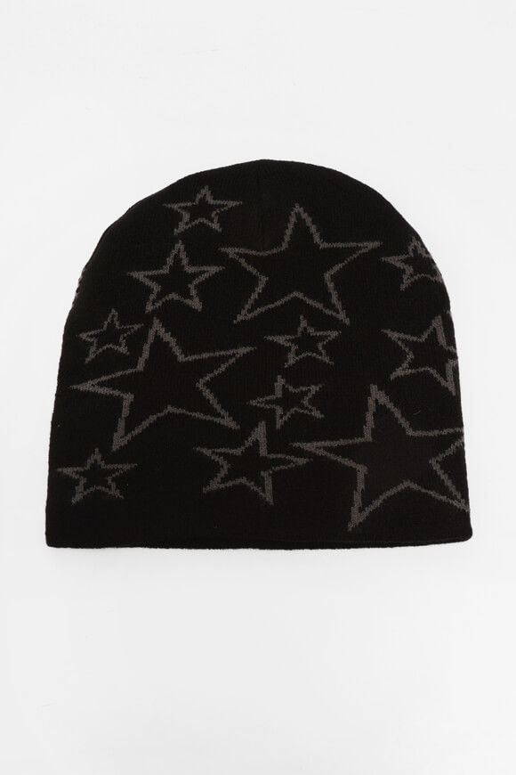 Bae Beanie | Schwarz + Grau | Damen  | Einheitsgroesse von Bae