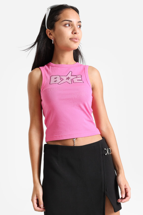 Bae Crop Tanktop | Pink | Damen  | M von Bae