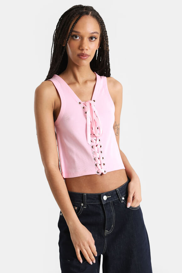 Bae Crop Tanktop | Rosa | Damen  | L von Bae