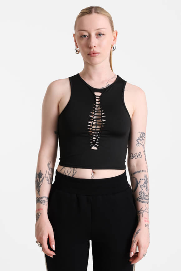 Bae Crop Tanktop | Schwarz | Damen  | L von Bae