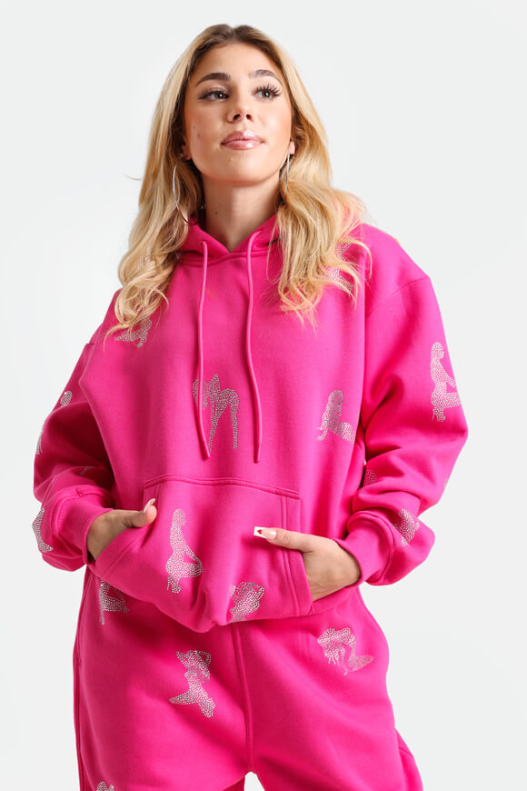 Bae Kapuzensweatshirt | Pink | Damen  | S von Bae