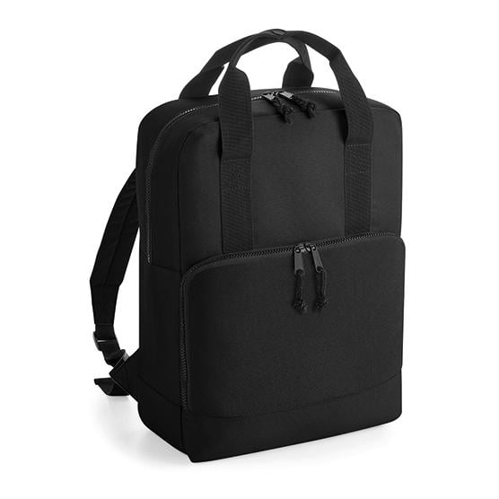 BagBase Kühlrucksack Twin Handle Grösse: One Size, Farbe: Schwarz