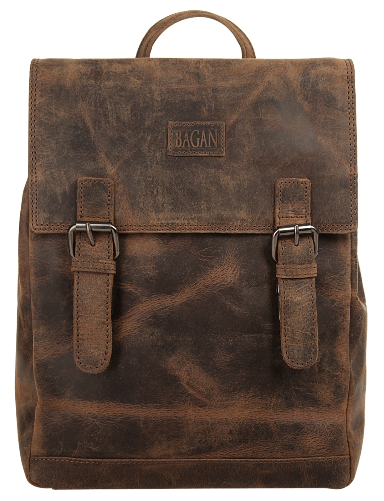 Bagan Cityrucksack, echt Leder von Bagan