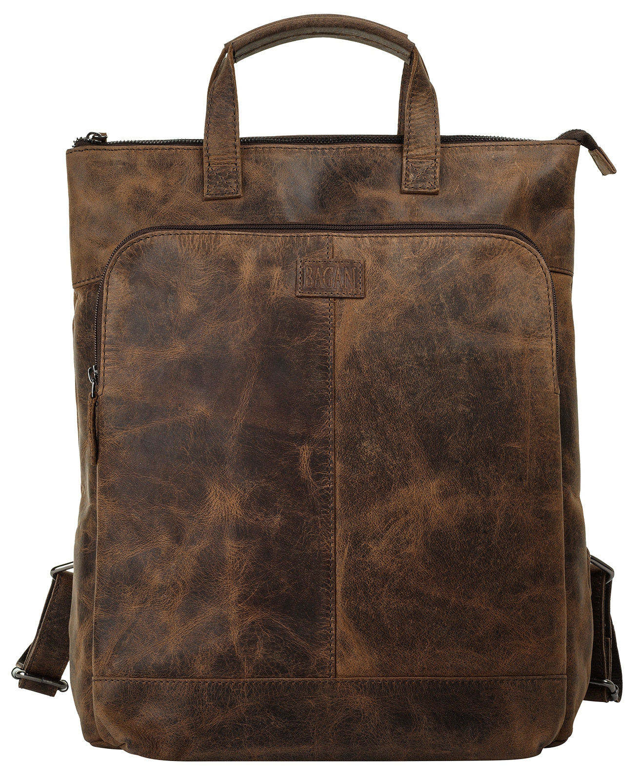 Bagan Cityrucksack, echt Leder von Bagan