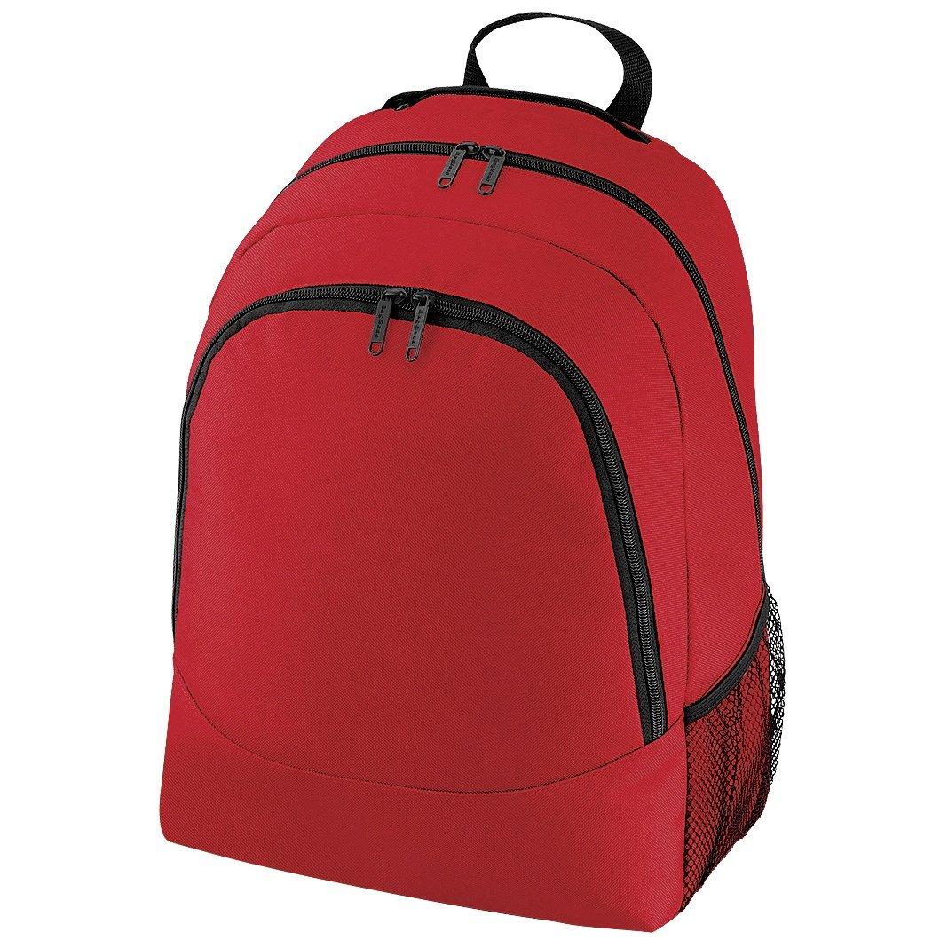 Bagbase - Bag Base UniversalRucksack, 18 Liter, für Herren, Rot Bunt, One Size von Bagbase