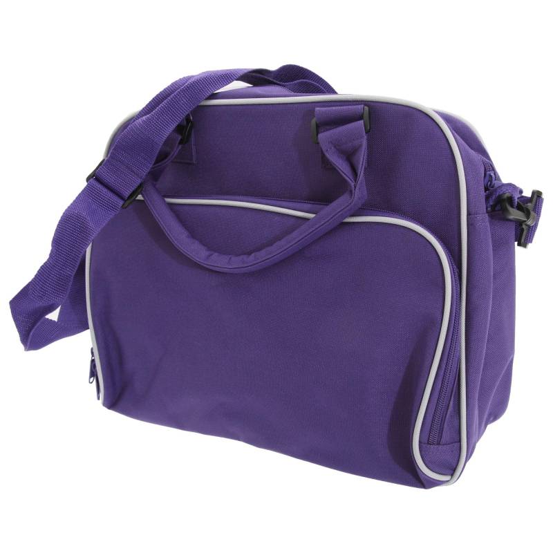 Compact Junior Dance Messenger Tasche, 15 Liter (2 Stückpackung) Damen Lila ONE SIZE von Bagbase