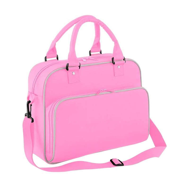 Compact Junior Dance Messenger Tasche, 15 Liter Damen Hellrosa ONE SIZE von Bagbase