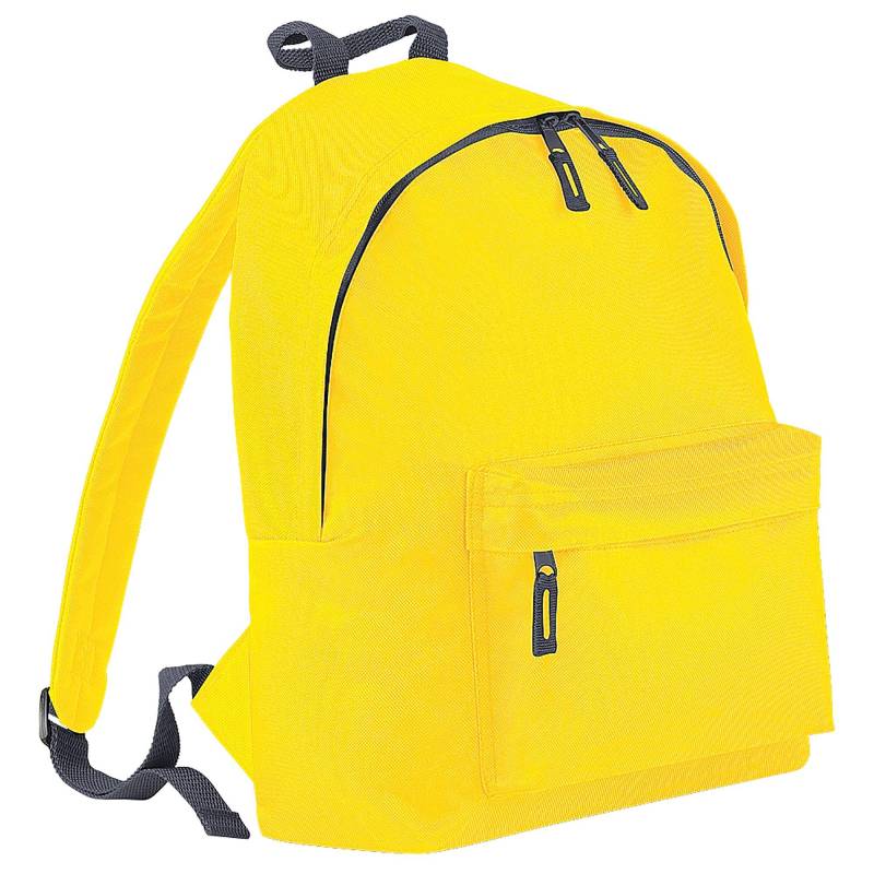 Fashion Rucksack, 18 Liter (2 Stückpackung) Herren Gelb Bunt ONE SIZE von Bagbase